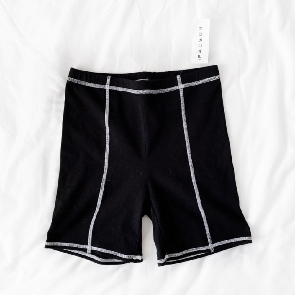 ♡ 3/$25 ♡ Pacsun Black Biker Shorts
